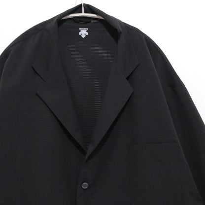 DESCENTE SCHEMATECH AIR Lightweight Mesh Jacket Black Size L