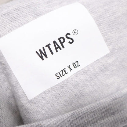WTAPS 25SS Academy Logo T-Shirt Ash Gray Size 02