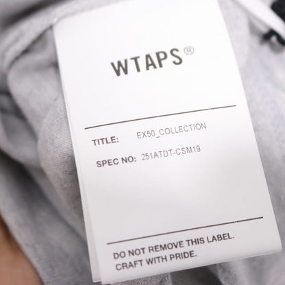 WTAPS 25SS Academy Logo T-Shirt Ash Gray Size 02