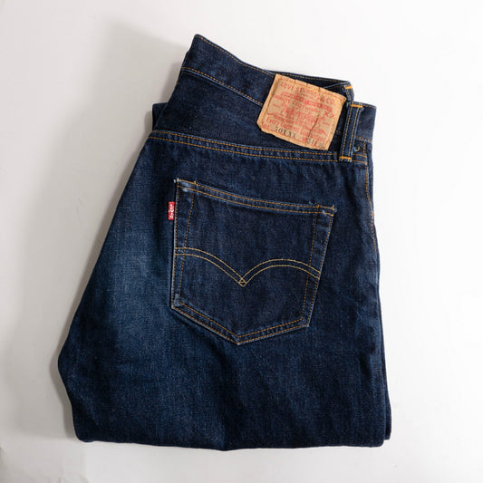 LEVI'S 501XX Big E Denim Jeans Valencia Made Size 34×36
