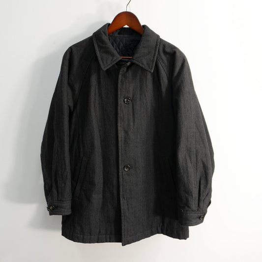COMME des GARCONS HOMME 90s Cotton Canvas Half Coat Size M