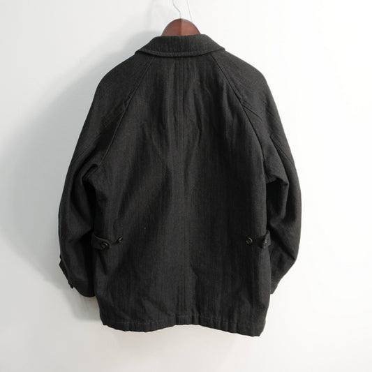 COMME des GARCONS HOMME 90s Cotton Canvas Half Coat Size M
