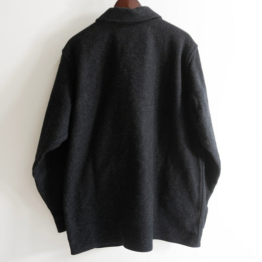 FILSON USA Made Double Mackinaw Wool Jacket Black Size 46