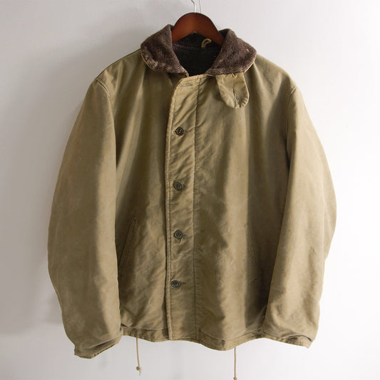 US NAVY 50s Vintage Military N-1 Deck Jacket