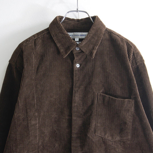 COMME des GARCONS SHIRT French Made Shirt Brown Size S