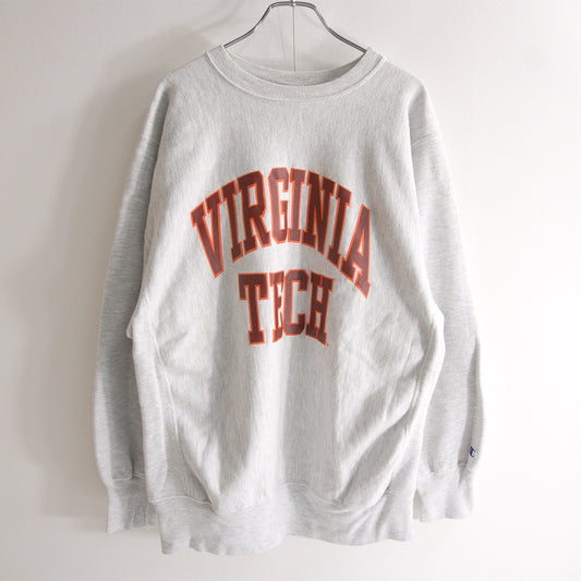 CHAMPION 90s Virginia Tech Reverse Weave Sweatshirt Size XL