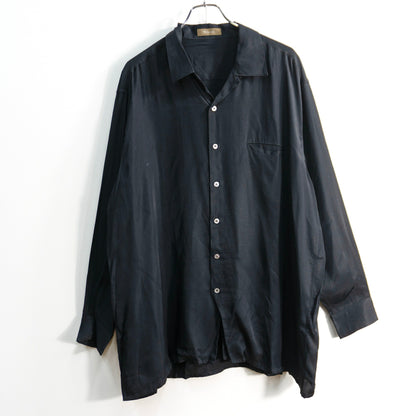 Y's for men 90s Archive Rayon Silk Collar Shirt