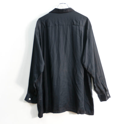 Y's for men 90s Archive Rayon Silk Collar Shirt