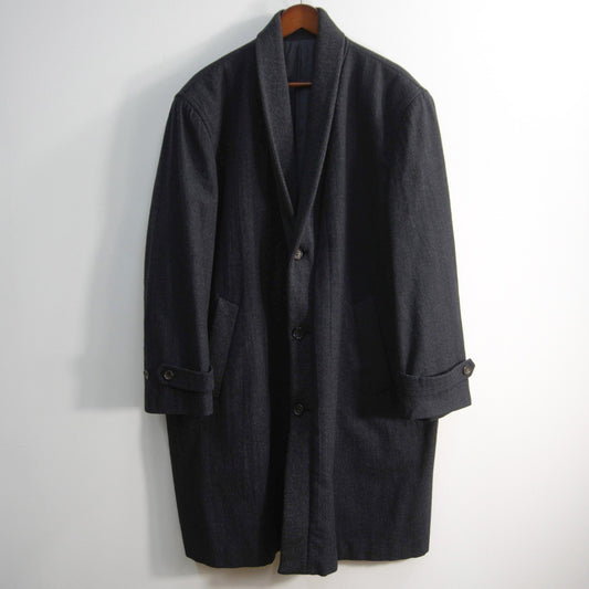 COMME des GARCONS HOMME 80s Archive Wool Coat Size M