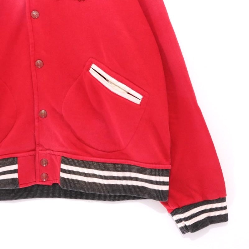 Polo Ralph Lauren Native Patch Varsity Jacket Red Size XXL