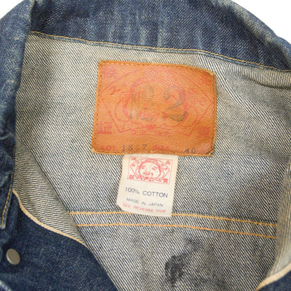 EVISU 1557 3rd Type Denim Jacket Big Size 46