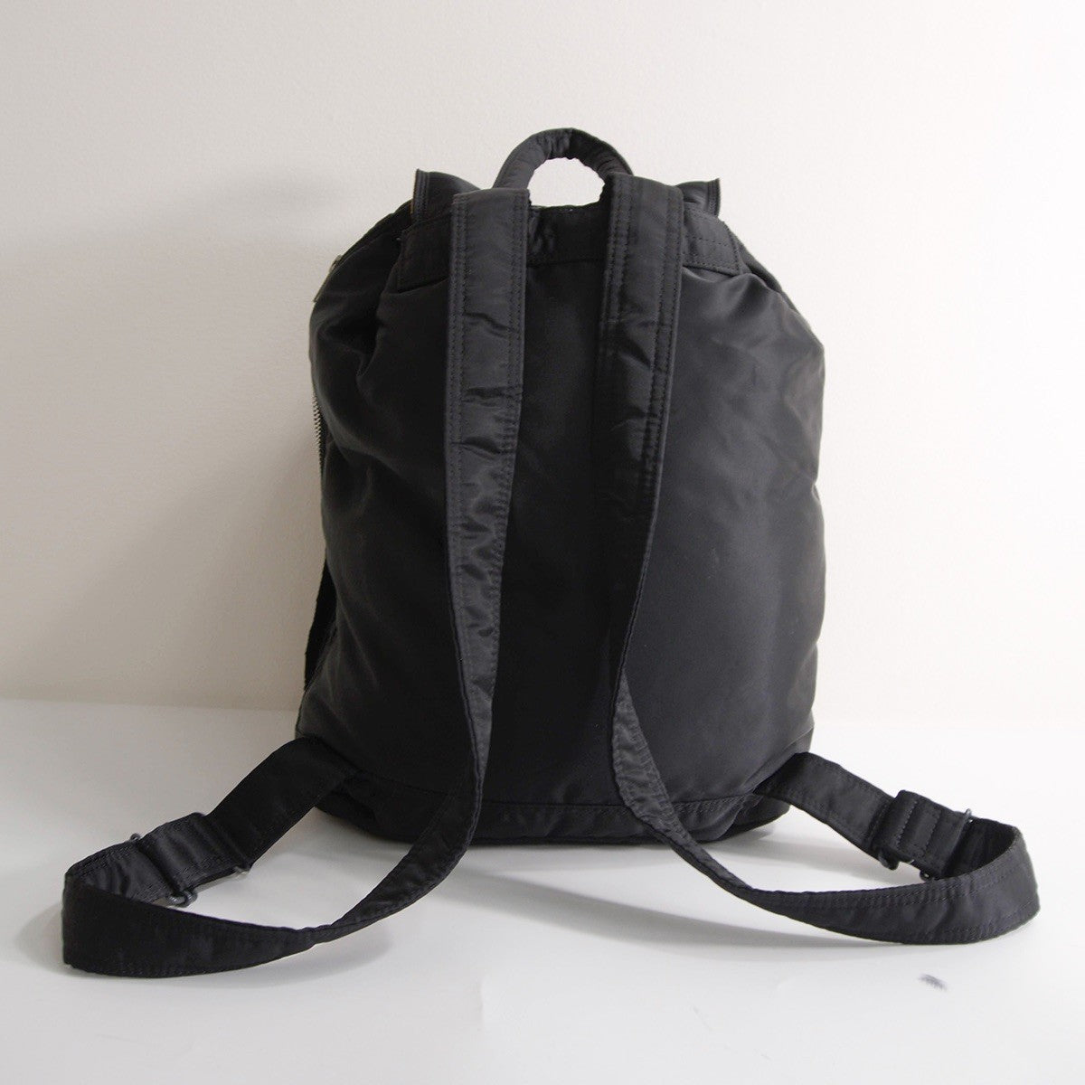 PORTER TANKER Nylon Backpack Black