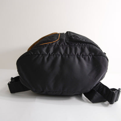 PORTER TANKER Nylon Backpack Black