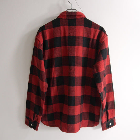 THE FLAT HEAD Gusseted Flannel Check Shirt Size 42