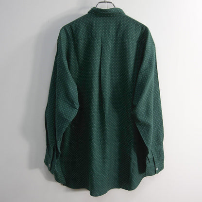 COMME des GARCONS HOMME 80s Wool Cotton Dot Shirt