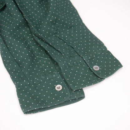 COMME des GARCONS HOMME 80s Wool Cotton Dot Shirt