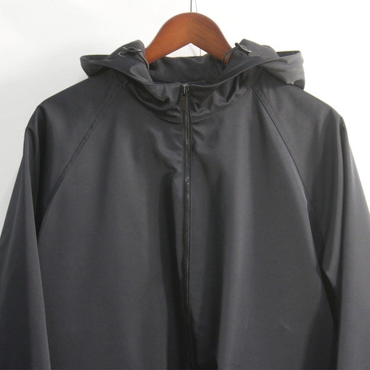 GIORGIO ARMANI 90s Archive Hooded Coat Black Size 50