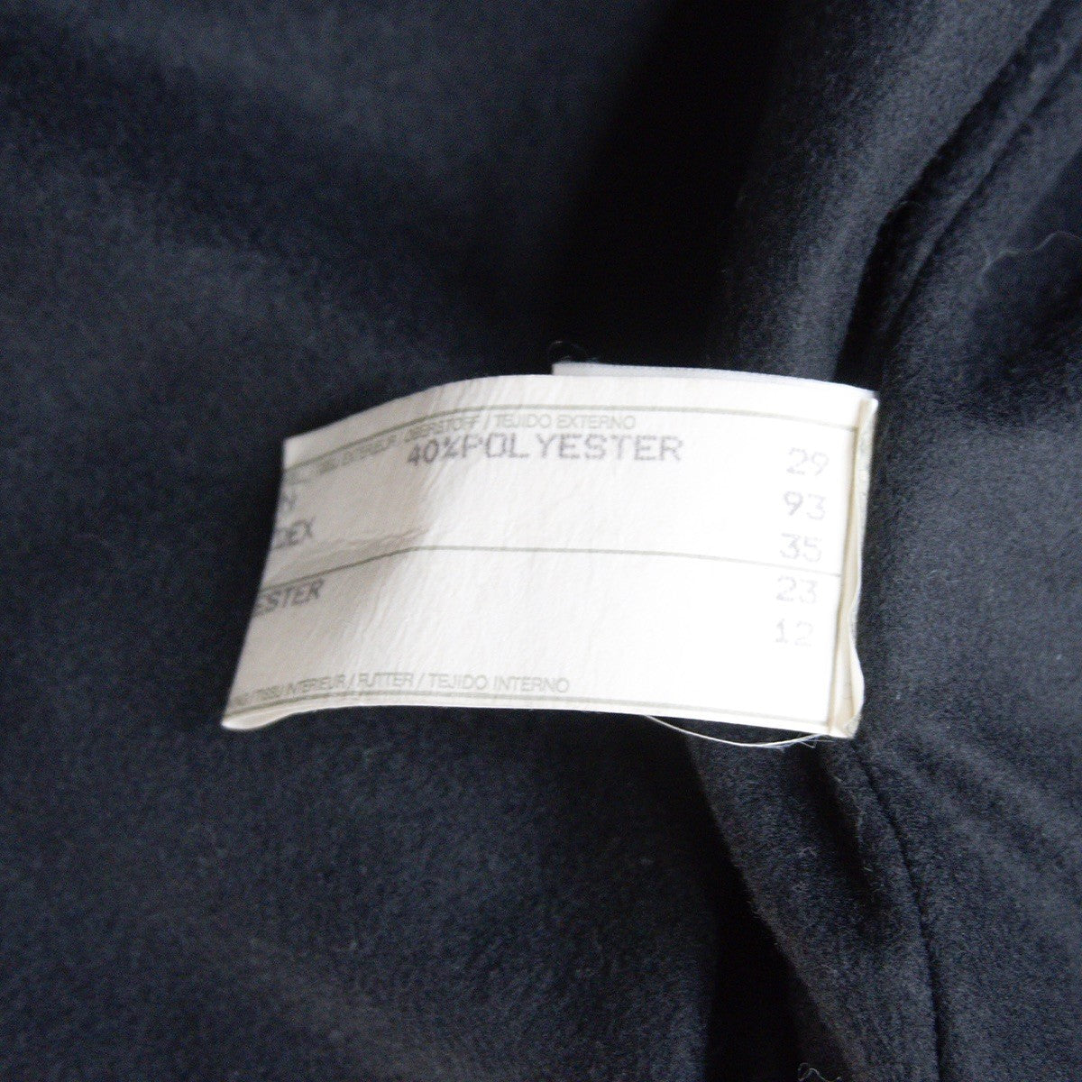 GIORGIO ARMANI 90s Archive Hooded Coat Black Size 50