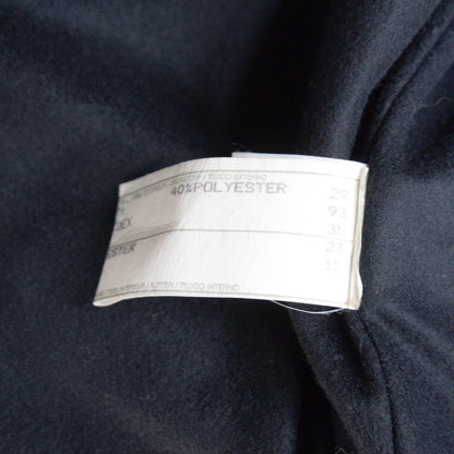 GIORGIO ARMANI 90s Archive Hooded Coat Black Size 50
