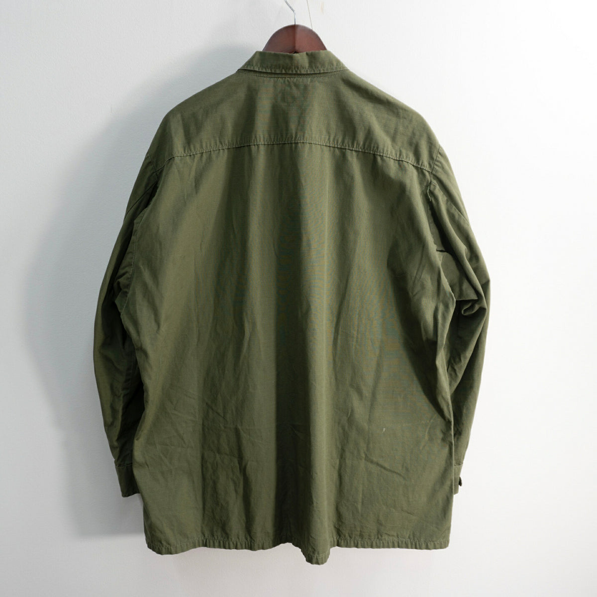 US ARMY 70s Ripstop Jungle Fatigue Jacket Size X-LARGE