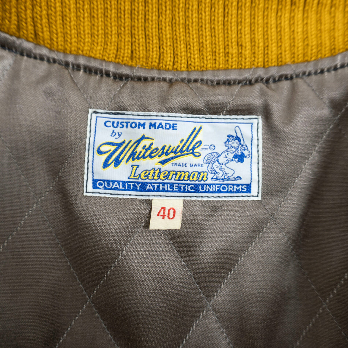 WHITESVILLE Full-Deco Leather Sleeve Size 40
