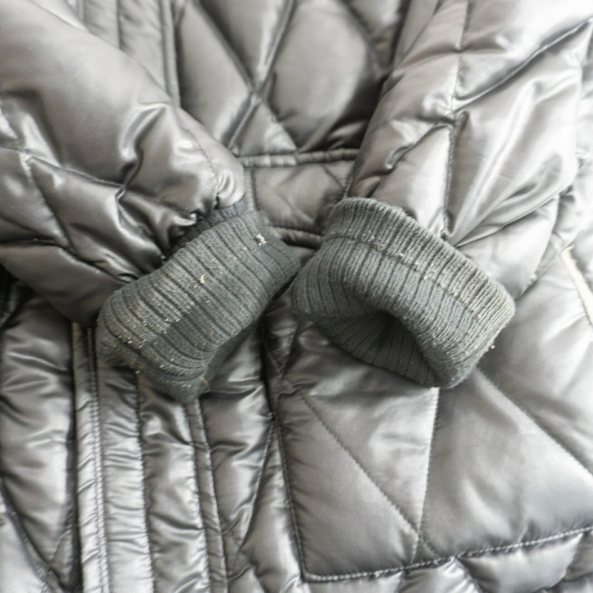 westride Quilted Racing Down Jacket Black Size S
