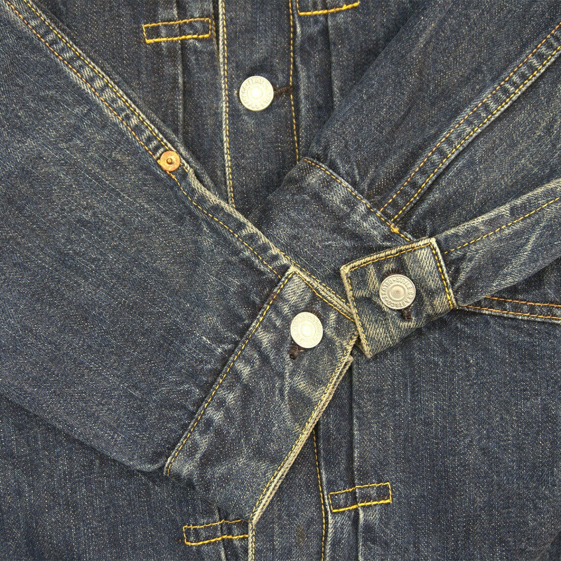 EVISU Lot.1213 1st Type War Model Denim Jacket Size 40