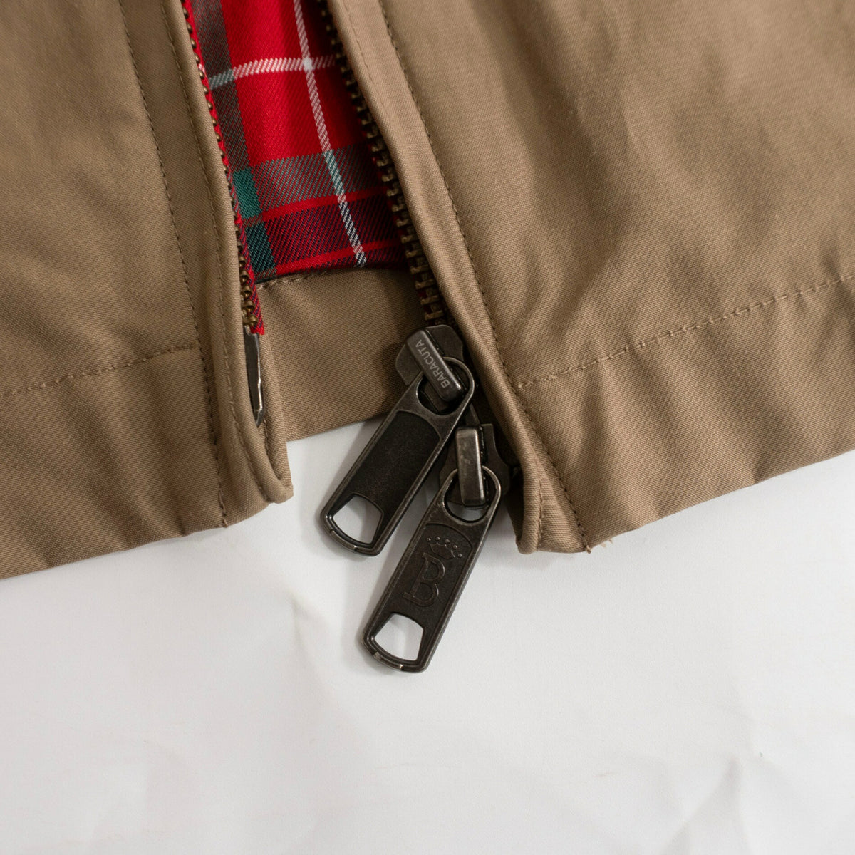 BARACUTA G4 Swingtop Driving Jacket Tan Size 38