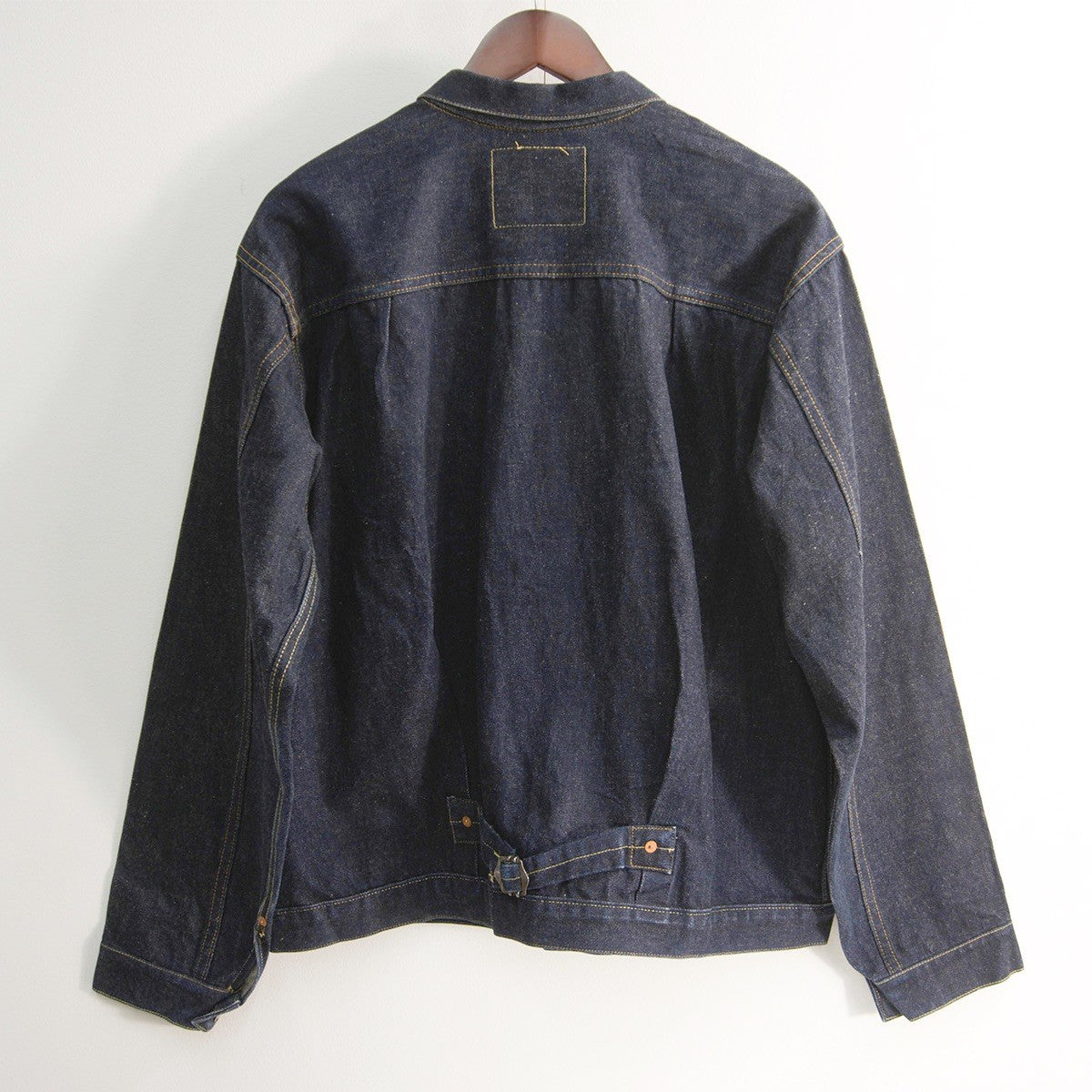 LEVI'S 506XX Big E Valencia Denim Jacket Dark Wash Size 48