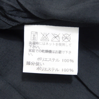 ISSEY MIYAKE Pleated Long Sleeve Shirt Black Size 3