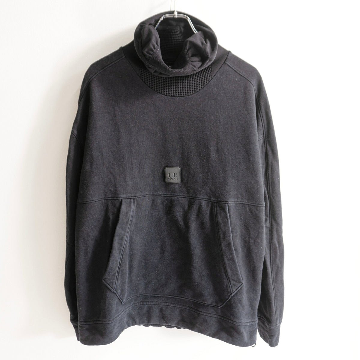 C.P.COMPANY Diagonal Raised Fleece Collar Sweatshirt Size L