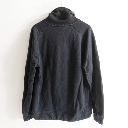 C.P.COMPANY Diagonal Raised Fleece Collar Sweatshirt Size L