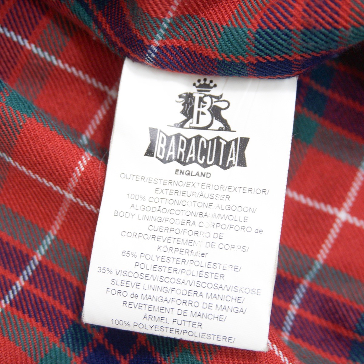 BARACUTA G9 Harrington Swingtop Jacket in England Size 42