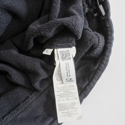 C.P.COMPANY Diagonal Raised Fleece Collar Sweatshirt Size L
