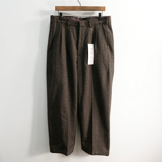 NICENESS Kakinoha Exclusive VOLTON3 Wool Slacks Brown Size M
