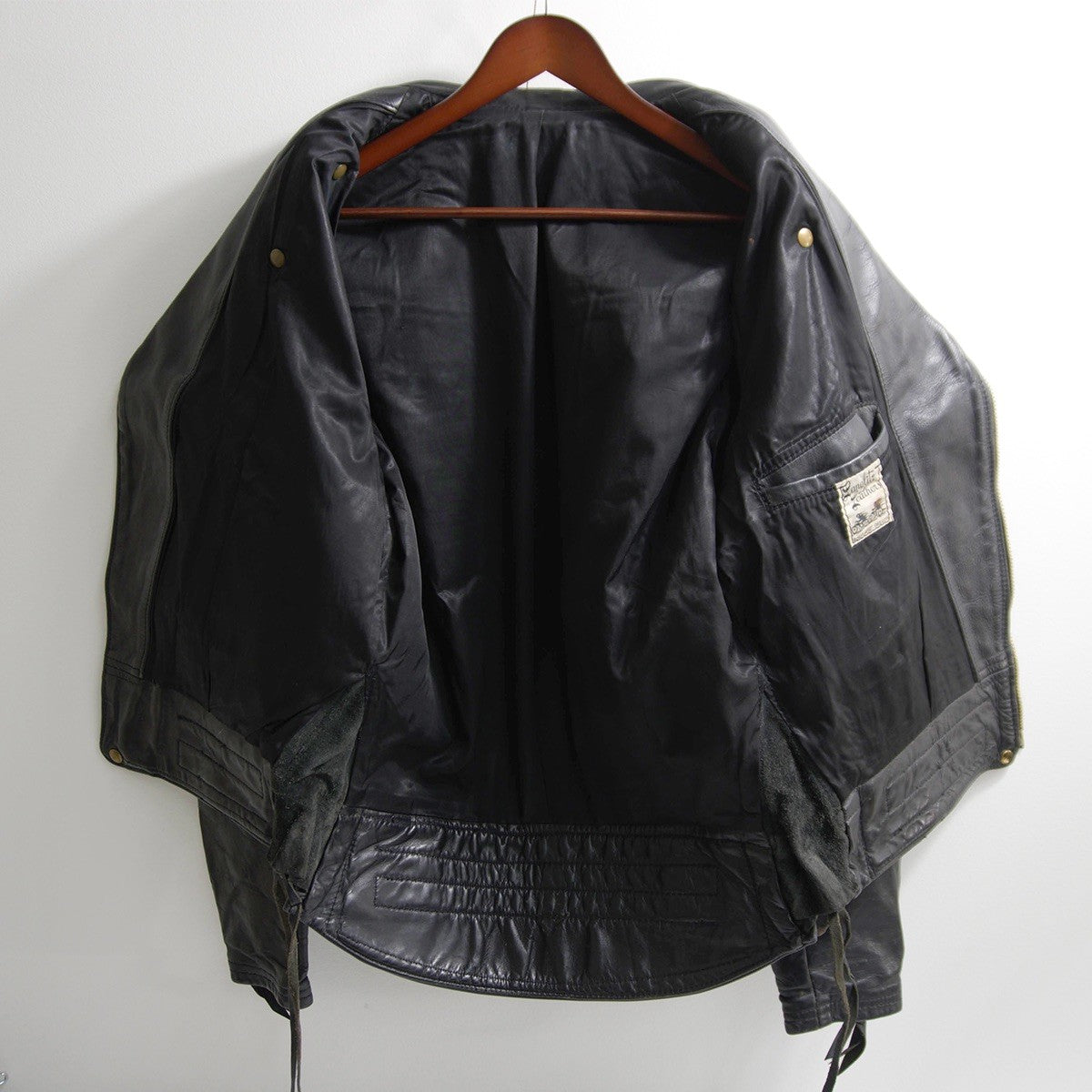 Langlitz Leathers Columbia Black Leather Jacket