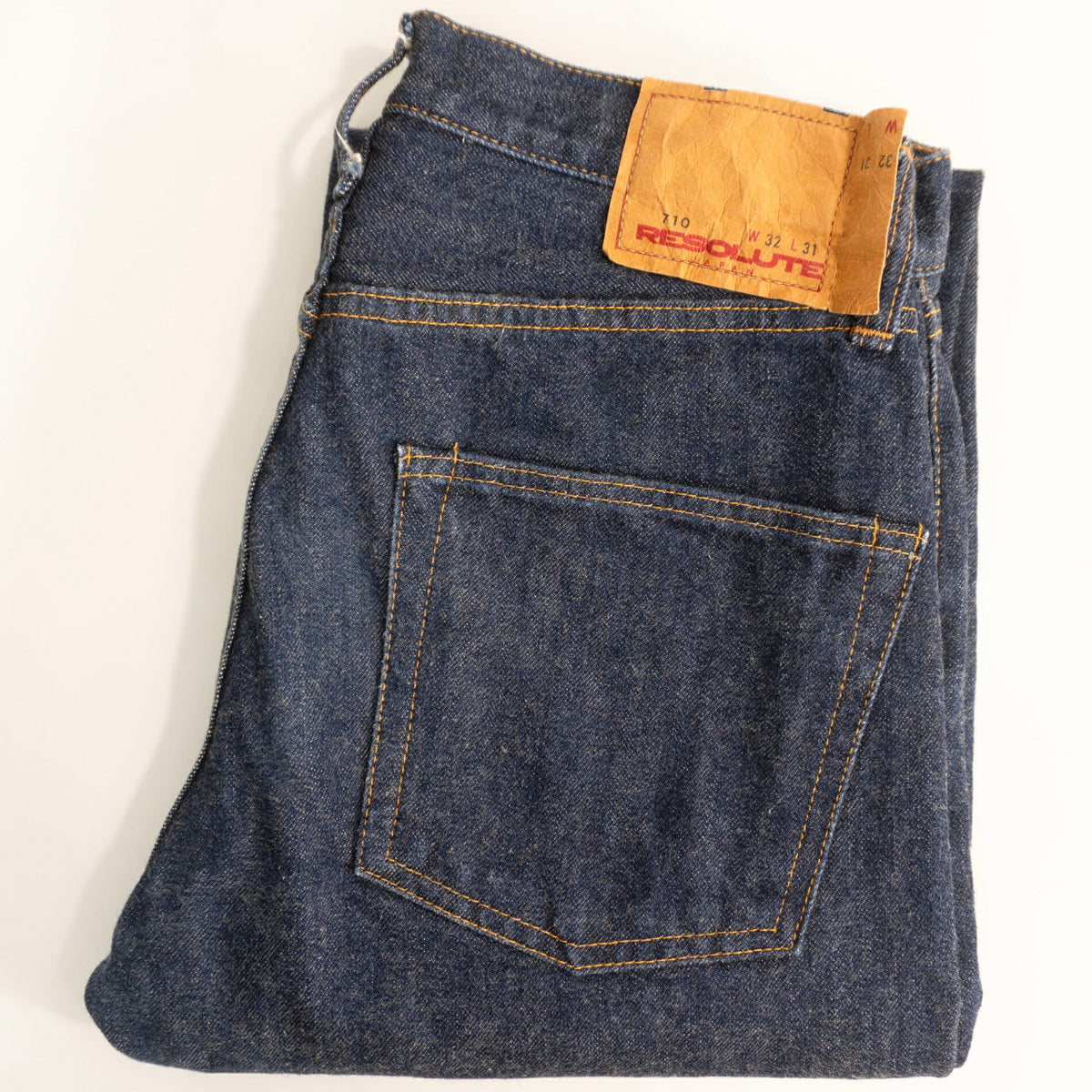 RESOLUTE 710 Dark Indigo Made in Japan Jeans Size 32×31