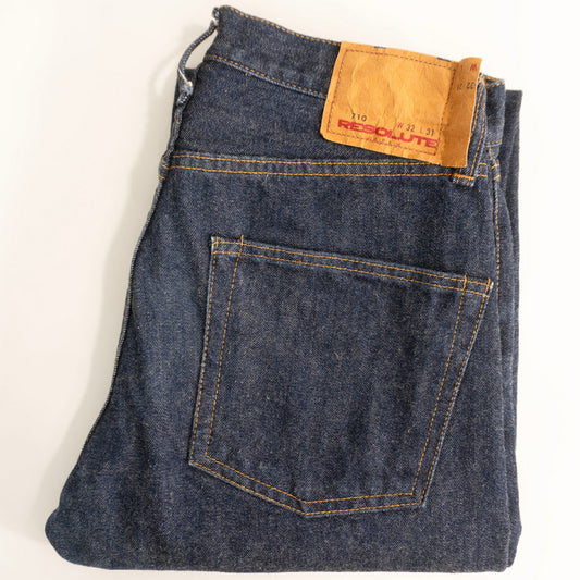 RESOLUTE 710 Dark Indigo Made in Japan Jeans Size 32×31
