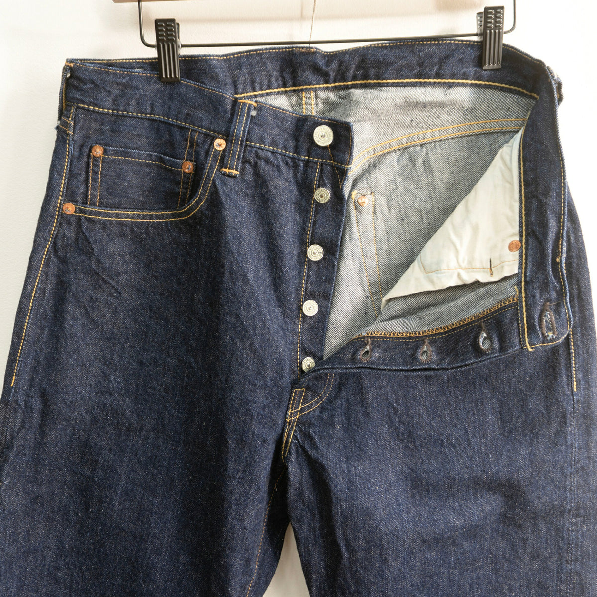 POCKET JEANS x FREEWHEELERS THE VANISHING WEST 601XX 14oz Jeans Size 34×32