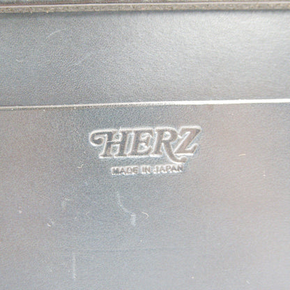 HERZ CW-2 Leather 2-Way Barrel Mini Shoulder Bag Navy
