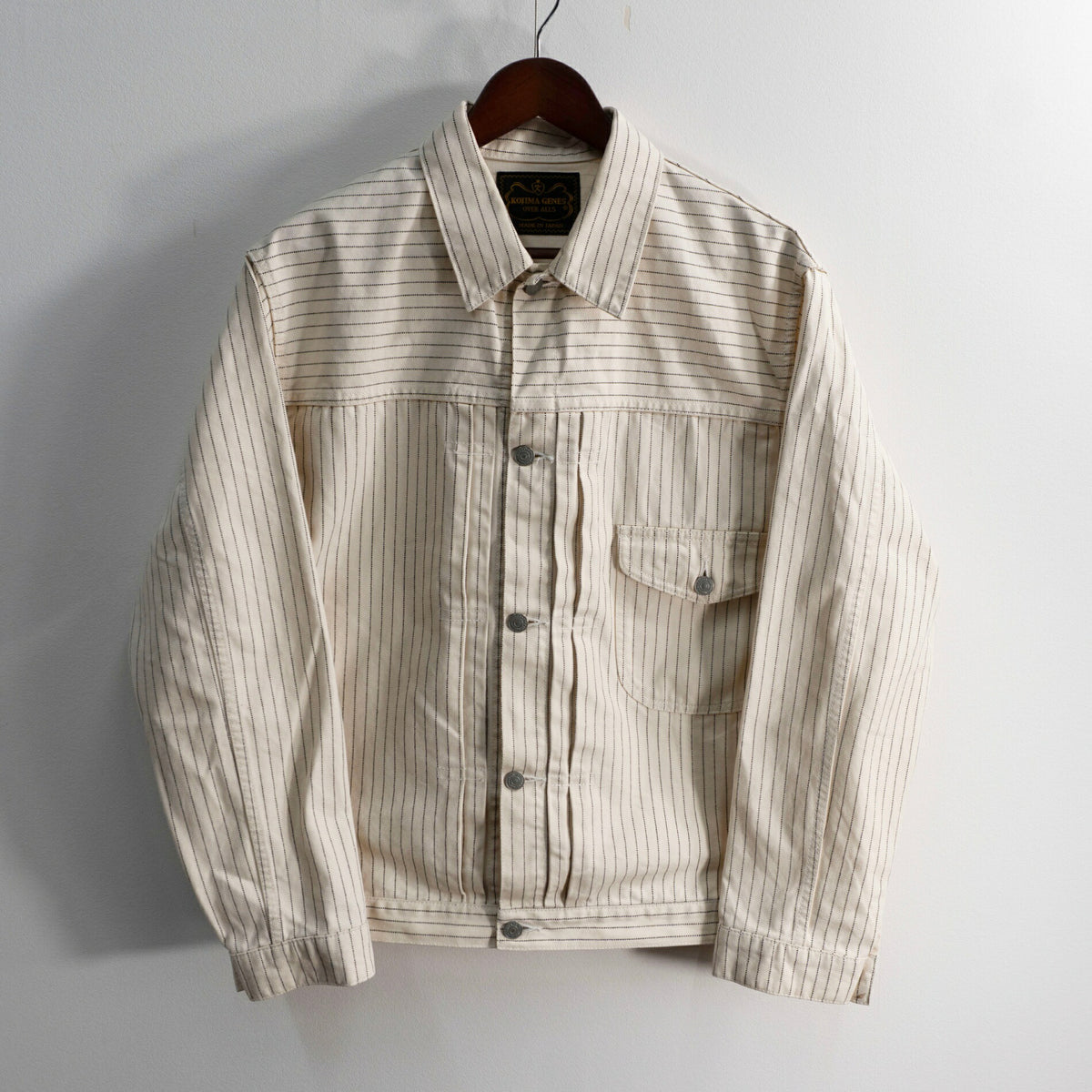 ST KOJIMA GENES Stripe First Type Jacket Size XL
