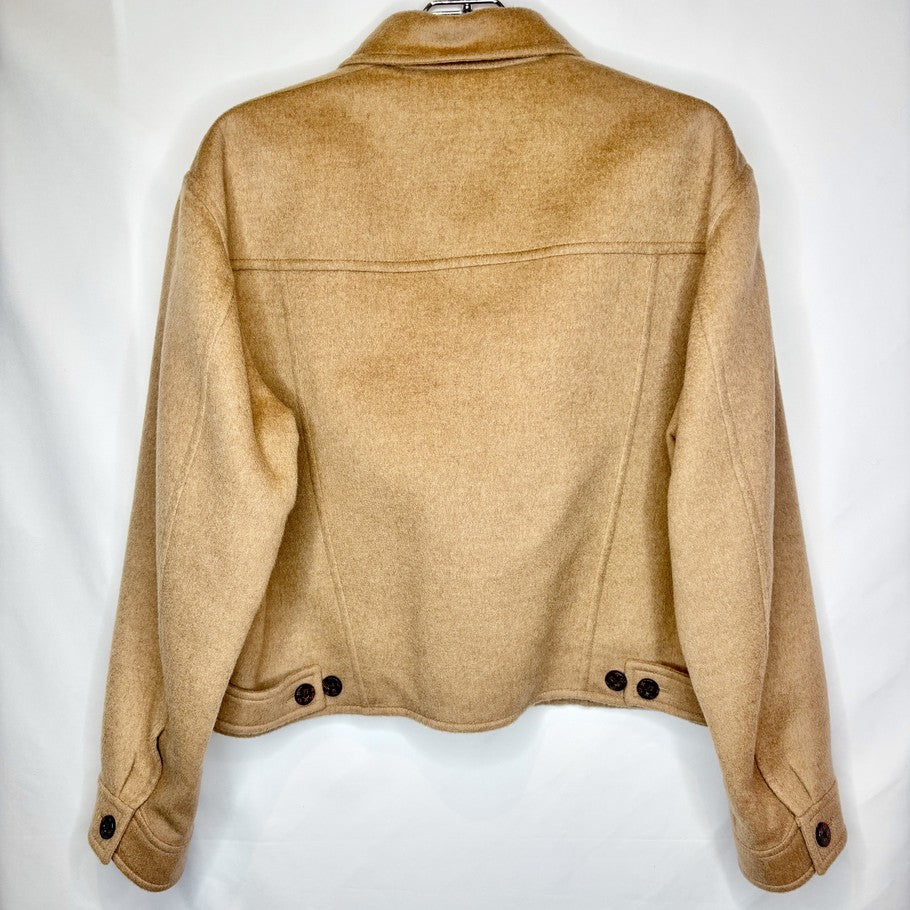 Louis Vuitton Boxy Camel Jacket