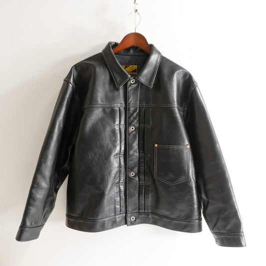 WAIPER Y'2 Leather Horsehide WWII T-Back Jacket Size 48