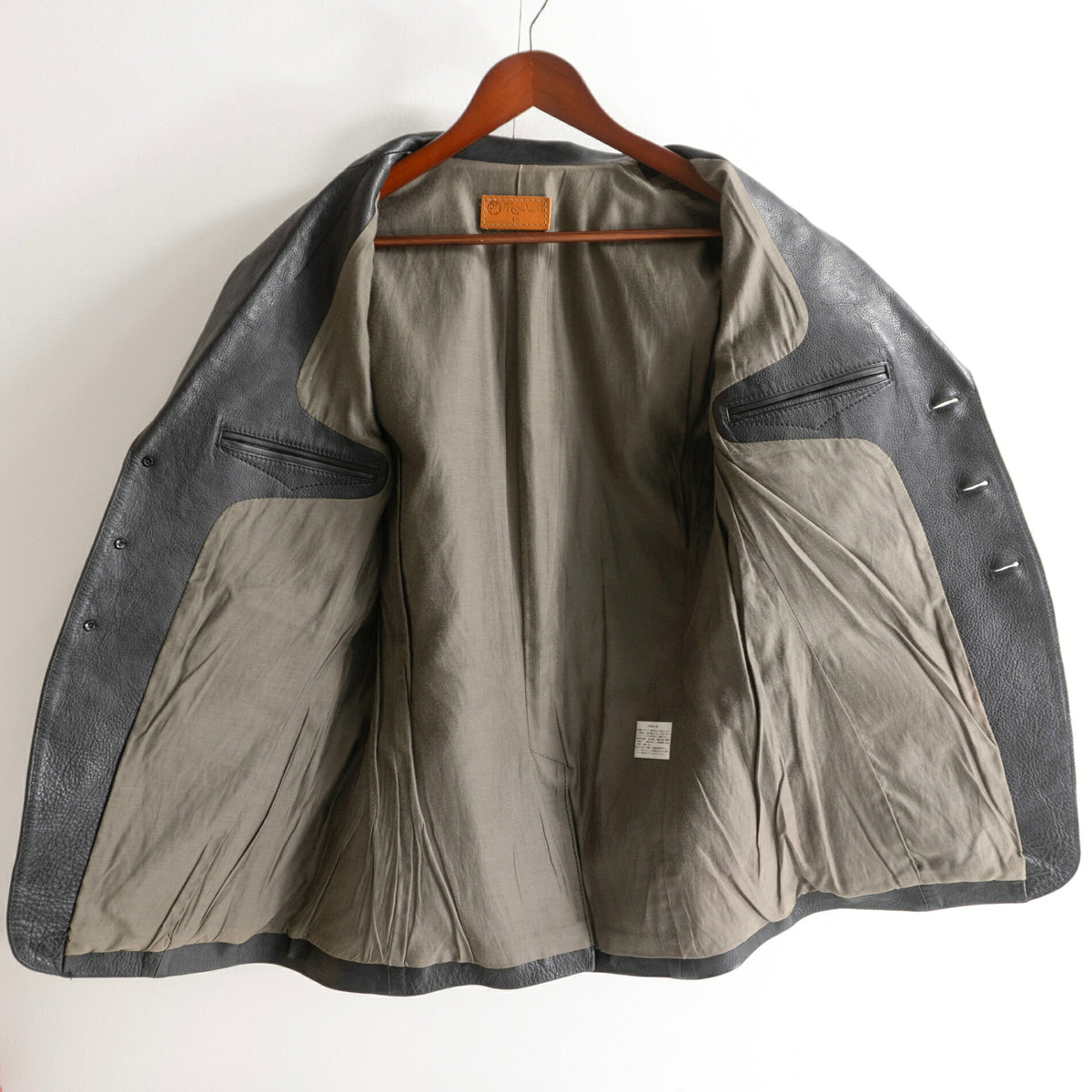 Craftsman Tailored Jacket by Tenjin Leather Jacket Size 40