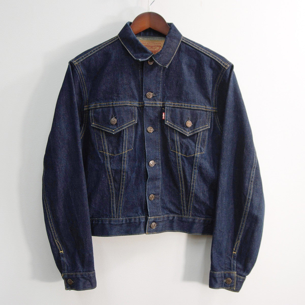 LEVI'S 557XX Big E 3rd Type Valencia Denim Jacket Size 36