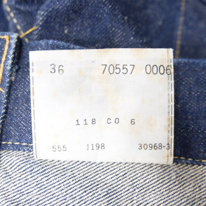 LEVI'S 557XX Big E 3rd Type Valencia Denim Jacket Size 36