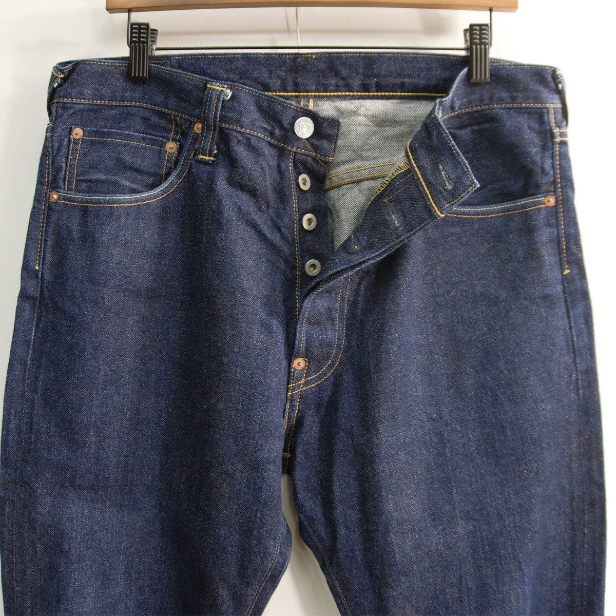 EVISU x WAREHOUSE LOT.9002 Dark Indigo Jeans Size 34