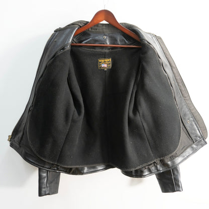 VANSON Model B Single Rider's Leather USA Made Size 44