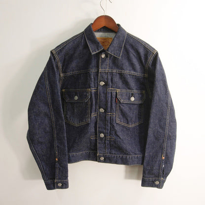 LEVI'S Dark Indigo 507XX Big E 2nd Type Denim Jacket Size 38