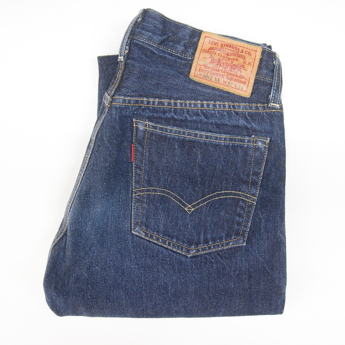 LEVI'S VINTAGE CLOTHING 501ZXX Big E Fly Jeans Size 32×34